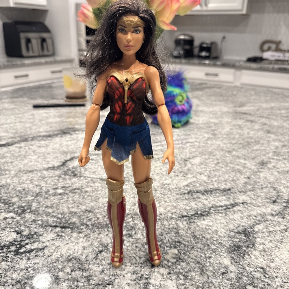 Mattel DC Wonder Woman Battle Ready Doll 12" tall Dc Comics